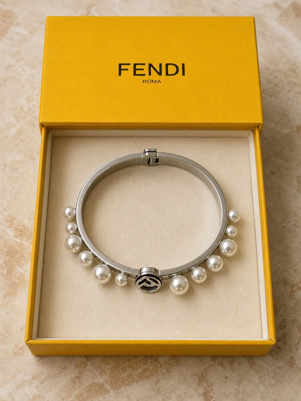Fendi Modern Designer Bracelet Style 8 | New with Box - Picture 3 of 9